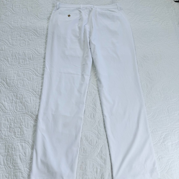 Callaway Golf Performance White Chino Flat Front Trouser Pants Men's 36 X 34 EUC - Picture 6 of 12